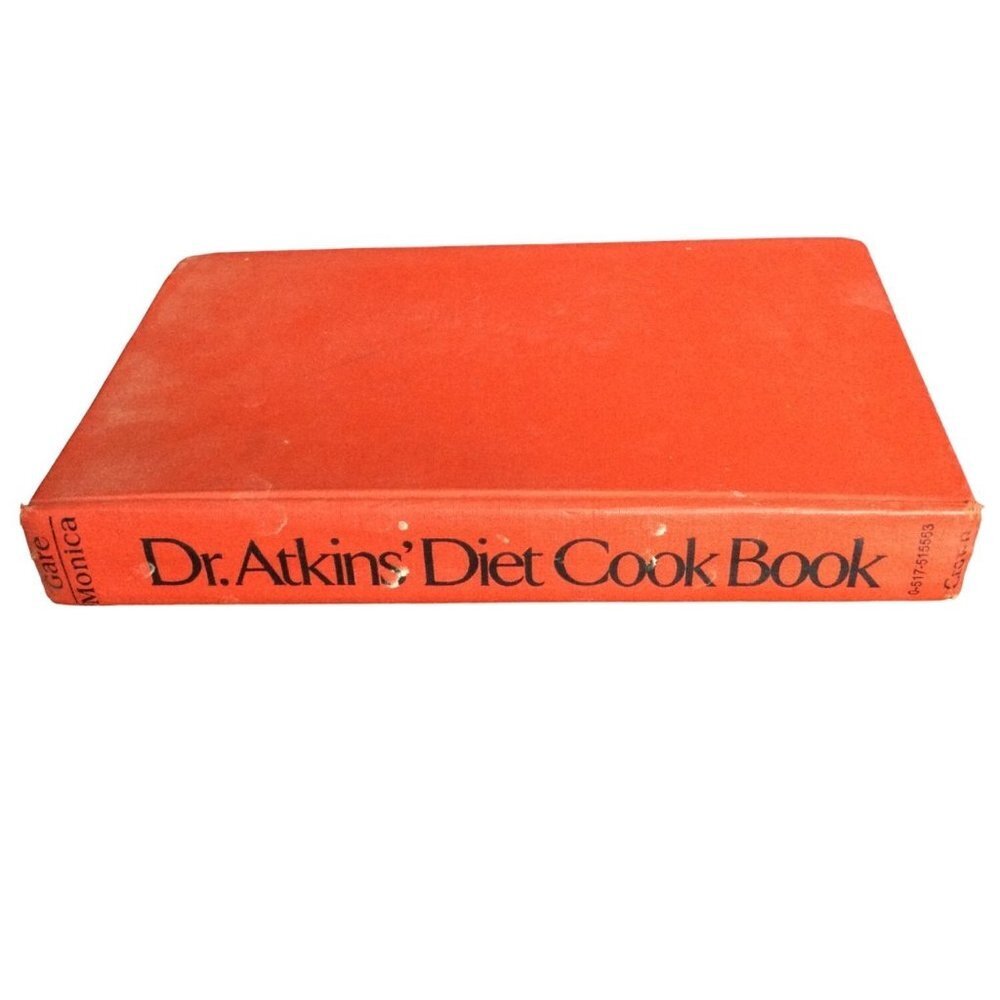 Vintage 70s Dr. Atkins Diet Cookbook by Fran Gare and Helen Monica